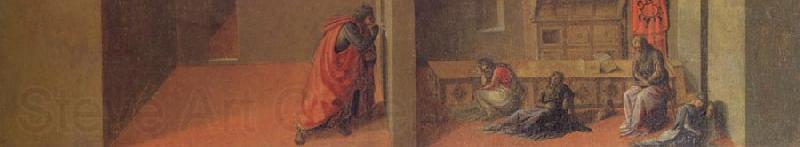 Fra Filippo Lippi St.Nicholas Dowers Three Impoverished Maidens with his Inberitance Norge oil painting art